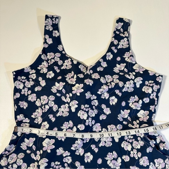 Pact Floral Blue Dress - Picture 10 of 14